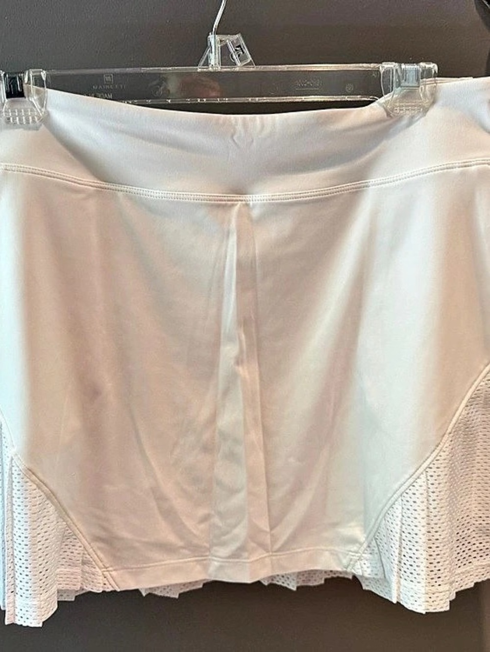 Under Armour HeatGear White31 Pleated Golf Tennis Skort Size L